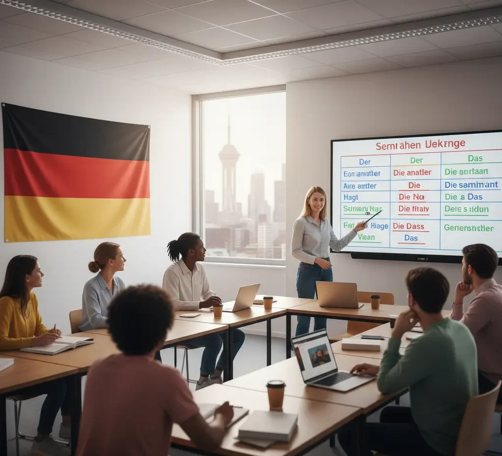 آموزش زبان آلمانی برای مهاجرت: از صفر تا مدرک B2 و C1 (گوته، ÖSD) | گروه مهاجرتی کارا