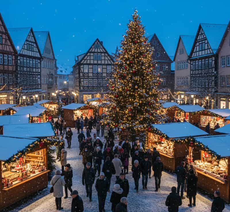 جشن کریسمس در آلمان|گروه مهاجرتی کارا