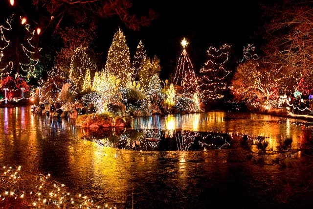 فستیوال نور ونکوور (VanDusen Festival of Lights)