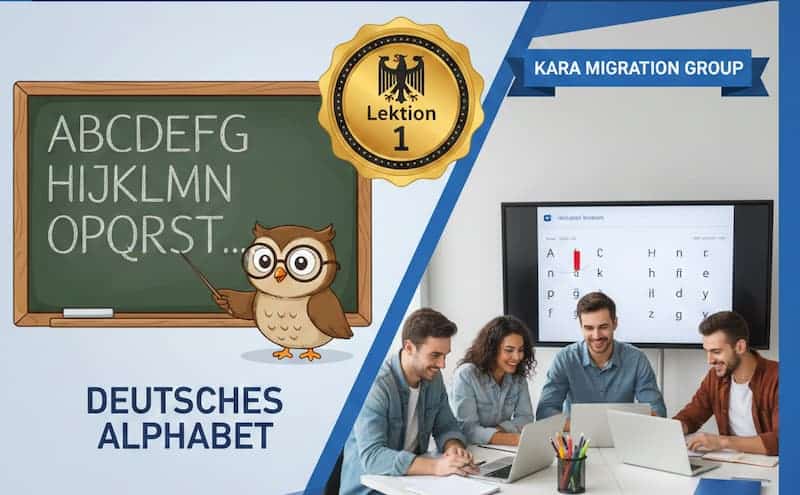آموزش آلمانی A1 برای مبتدیان|گروه مهاجرتی کارا